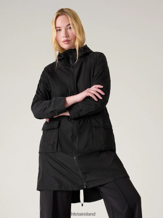 Clothing Athleta Everyday Anorak Black Women TB826Z571