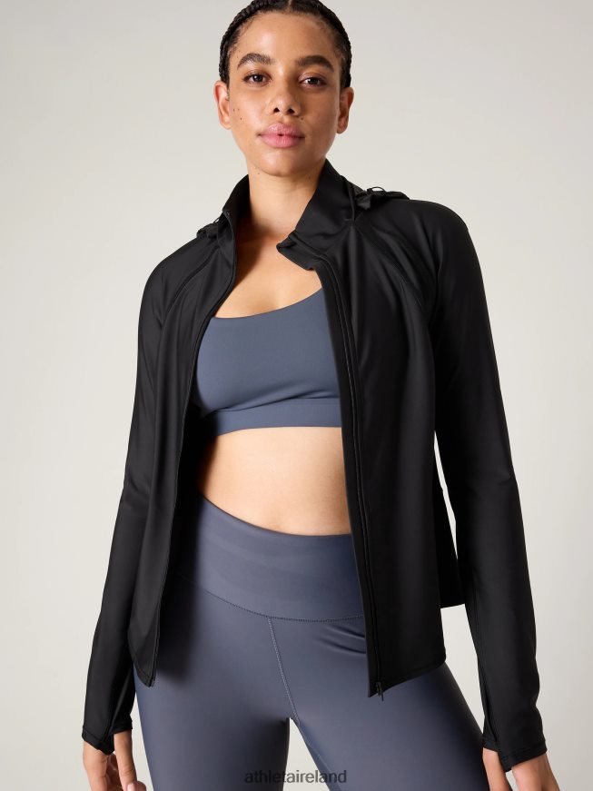 Clothing Athleta Interval Jacket Black Women TB826Z453