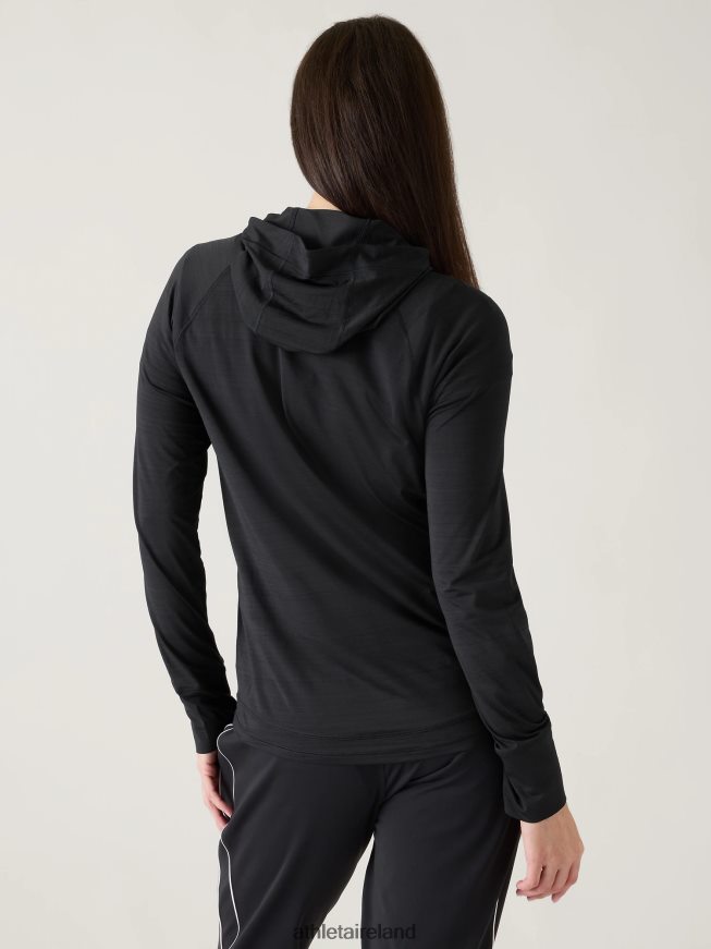 Clothing Athleta Pacifica Illume UPF Relaxed Jacket Black Women TB826Z551