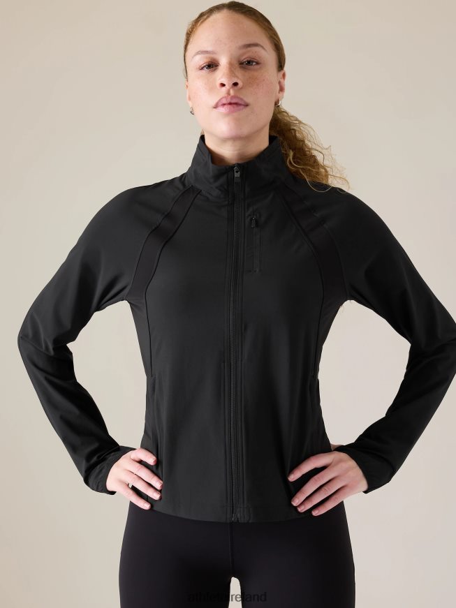 Clothing Athleta Run With It Jacket Black Women TB826Z560