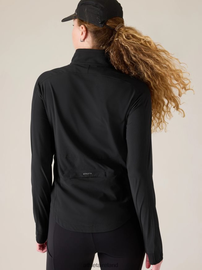 Clothing Athleta Run With It Jacket Black Women TB826Z560