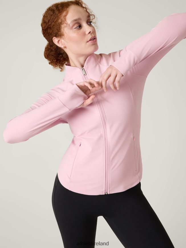 Clothing Athleta Salutation Jacket Begonia Women TB826Z574