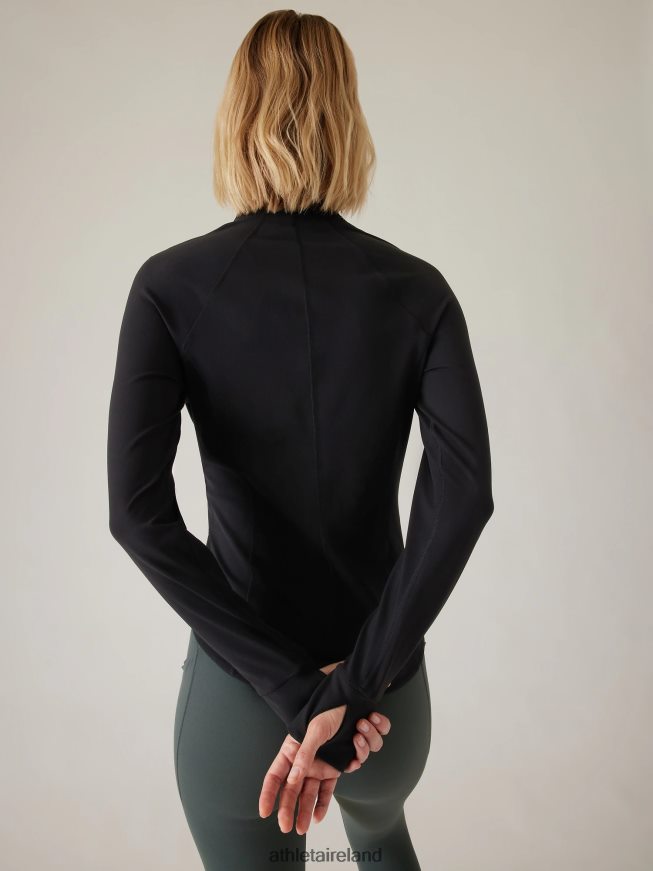 Clothing Athleta Salutation Jacket Black Women TB826Z553