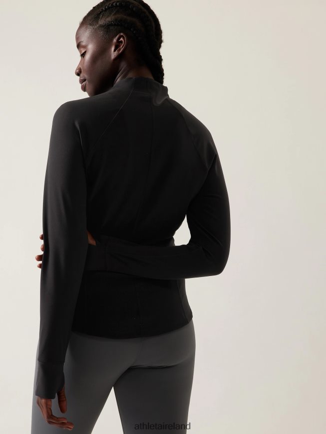 Clothing Athleta Salutation Jacket Black Women TB826Z553