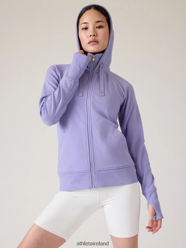 Clothing Athleta Triumph Hoodie Aurora Purple Women TB826Z495