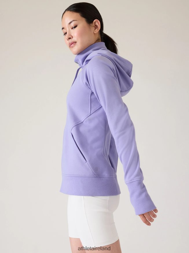 Clothing Athleta Triumph Hoodie Aurora Purple Women TB826Z495