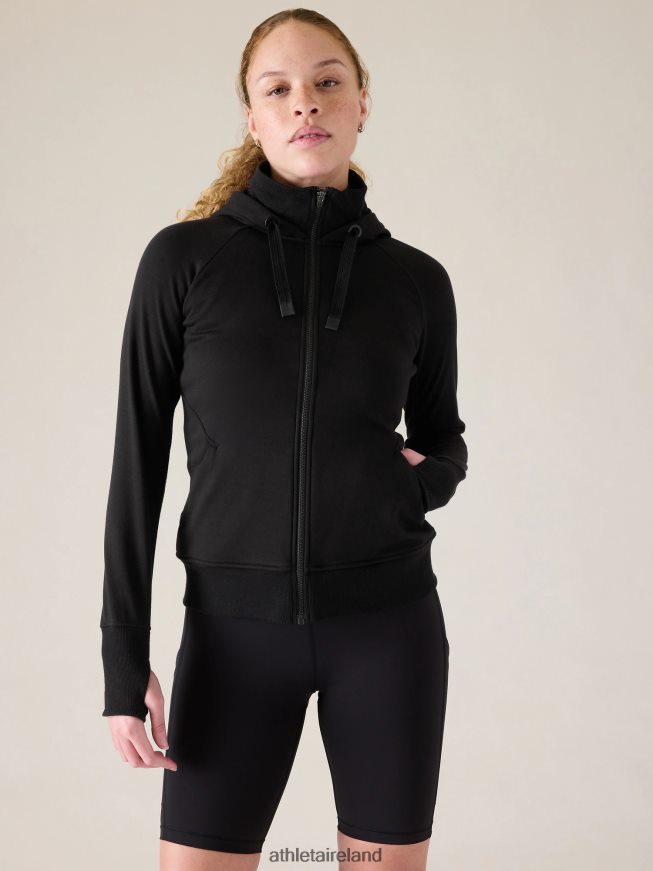 Clothing Athleta Triumph Hoodie Black Women TB826Z564