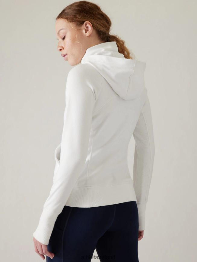 Clothing Athleta Triumph Hoodie White Women TB826Z438