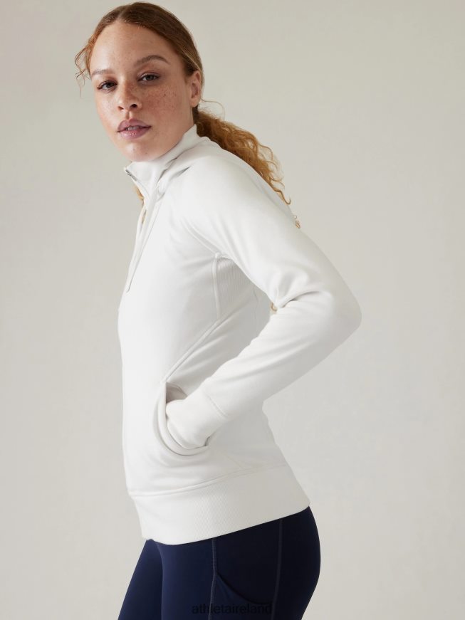 Clothing Athleta Triumph Hoodie White Women TB826Z438