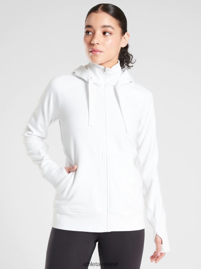 Clothing Athleta Triumph Hoodie White Women TB826Z438