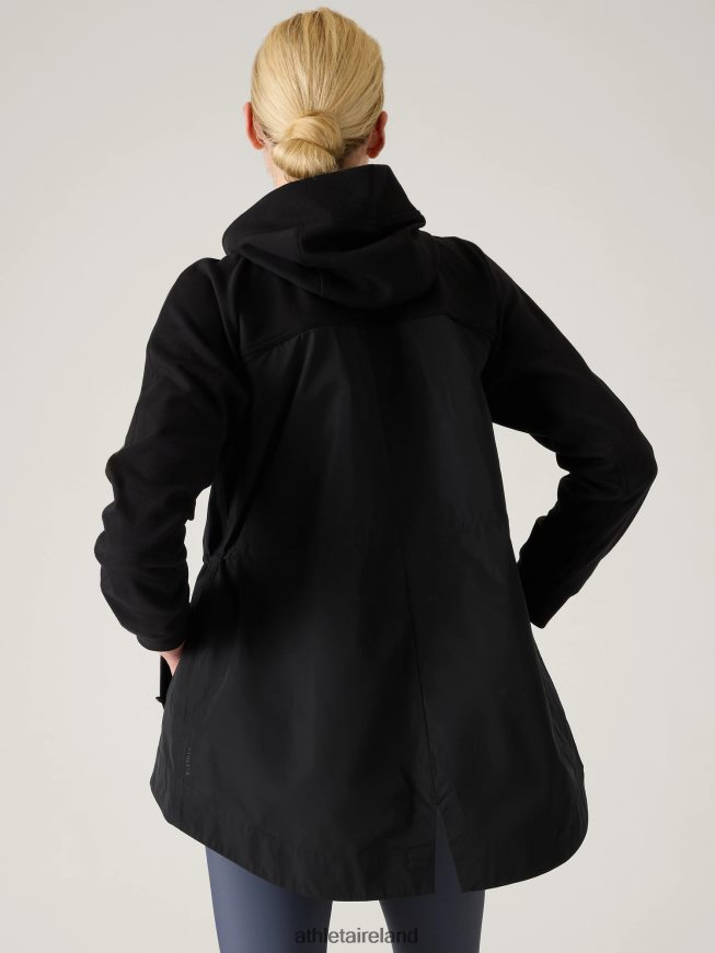 Clothing Athleta Triumph Hybrid Jacket Black Women TB826Z363