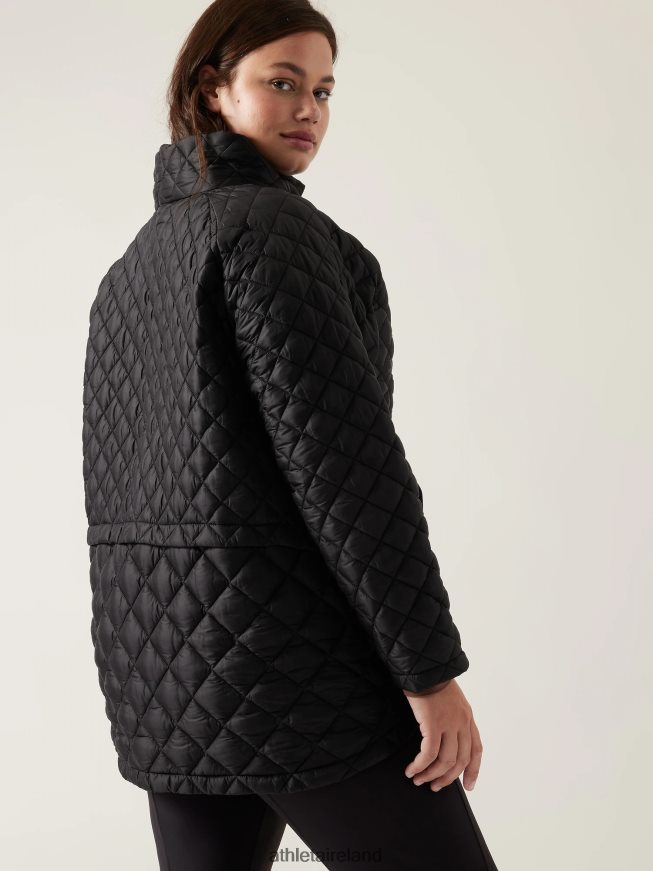 Clothing Athleta Whisper Featherless Puffer Jacket Black Women TB826Z561