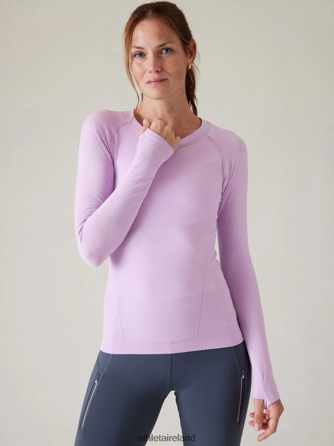 Clothing Athleta Momentum Seamless Top Begonia Women TB826Z278