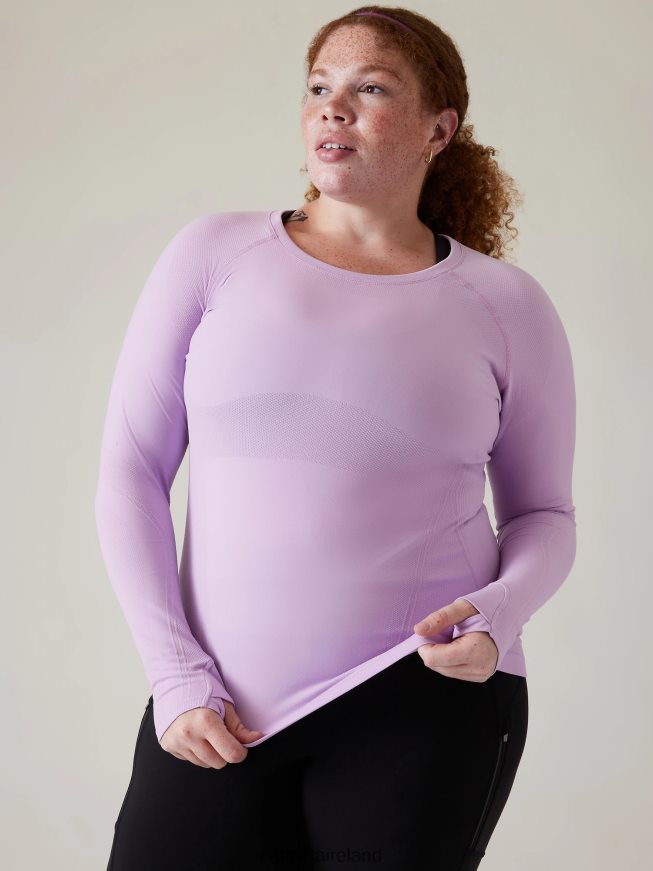 Clothing Athleta Momentum Seamless Top Begonia Women TB826Z278