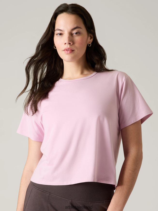 Clothing Athleta Essential Tee Begonia Women TB826Z364