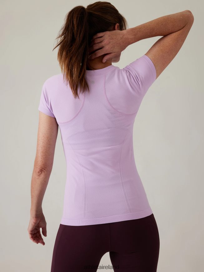 Clothing Athleta Momentum Seamless Tee Begonia Women TB826Z195