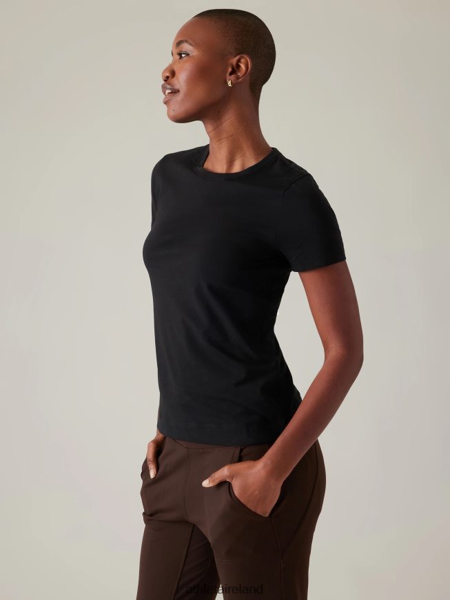 Clothing Athleta Outbound Tee Black Women TB826Z432