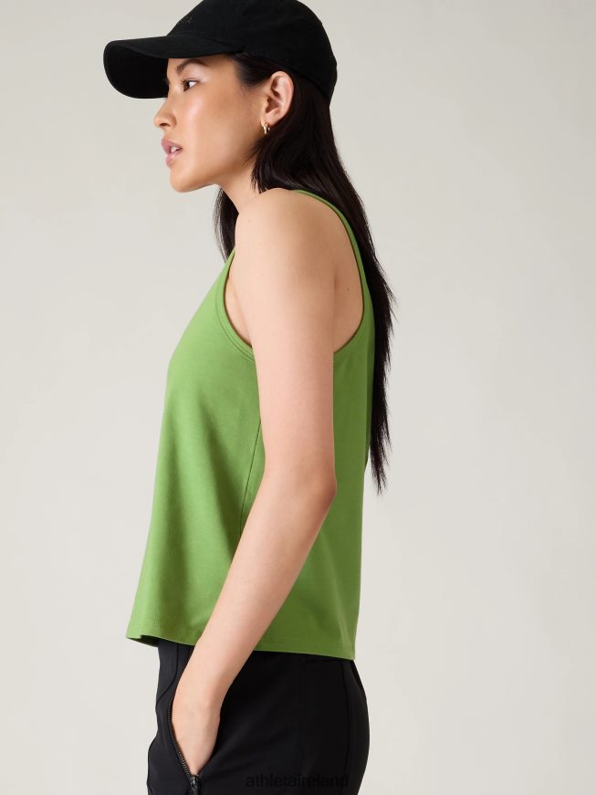 Clothing Athleta Essential Tank Baja Green Women TB826Z292