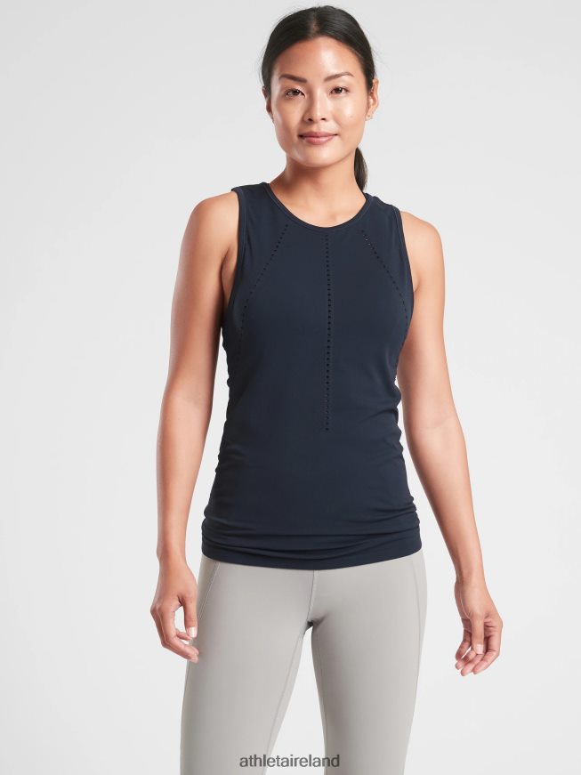 Clothing Athleta Foothill Seamless Tank Navy Women TB826Z532