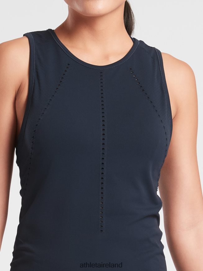 Clothing Athleta Foothill Seamless Tank Navy Women TB826Z532