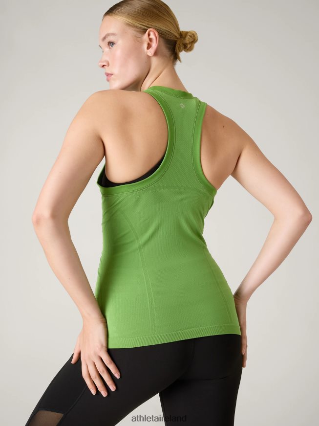 Clothing Athleta Momentum Seamless Tank Baja Green Women TB826Z211