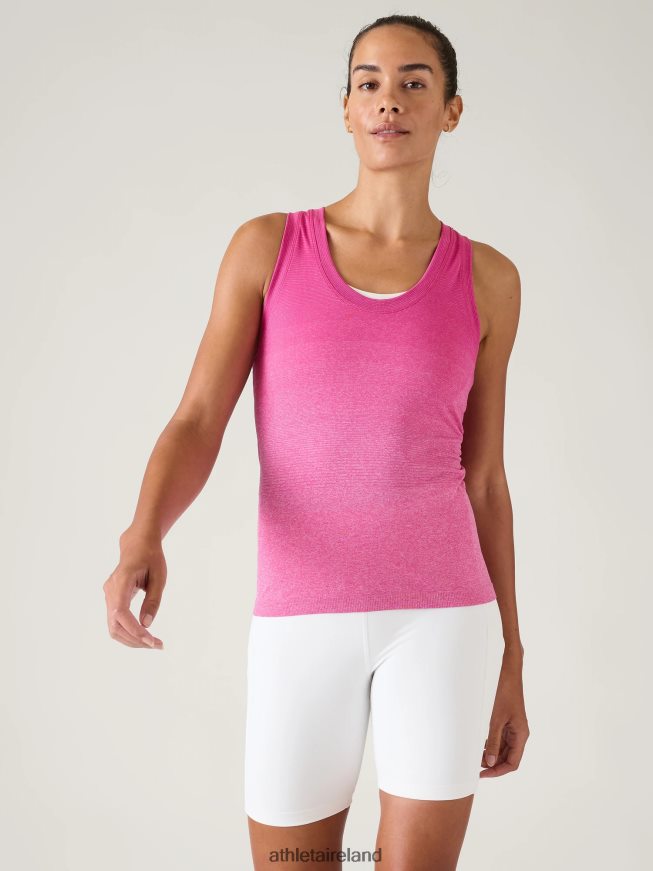 Clothing Athleta Momentum Seamless Tank Iceplant Pink Gradient Women TB826Z261