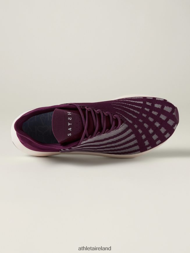 Footwear Athleta Saysh One Sneaker Aubergine Women TB826Z1019