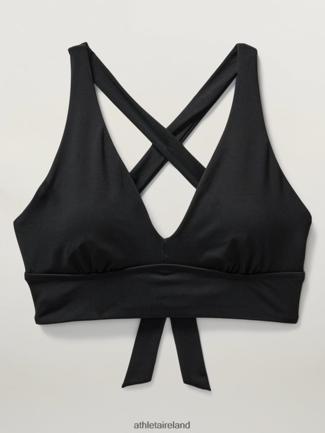 Swimwearwear Athleta Plunge Bikini Top A-C Black Women TB826Z823