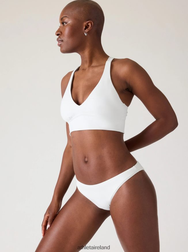 Swimwearwear Athleta Plunge Bikini Top A-C White Women TB826Z936