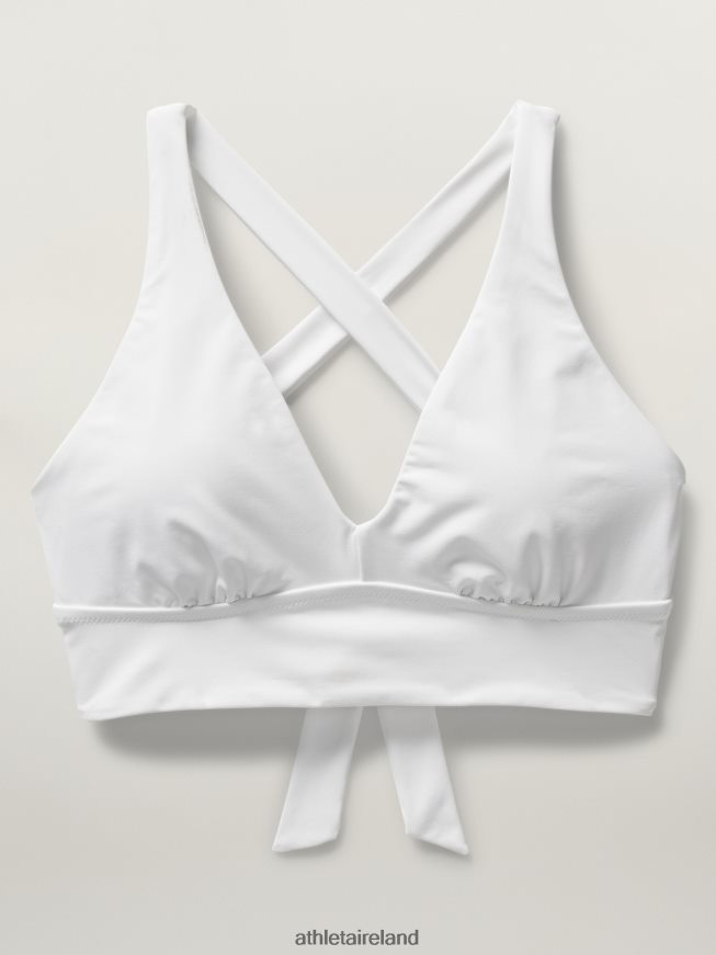 Swimwearwear Athleta Plunge Bikini Top D-Dd White Women TB826Z937