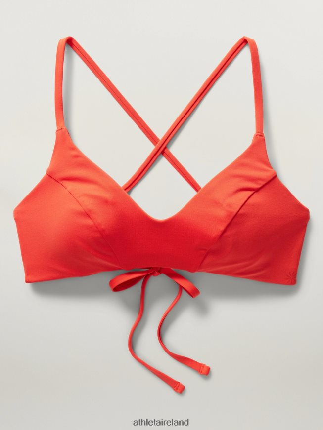 Swimwearwear Athleta Triangle Bikini Top A-C Poppy Women TB826Z812