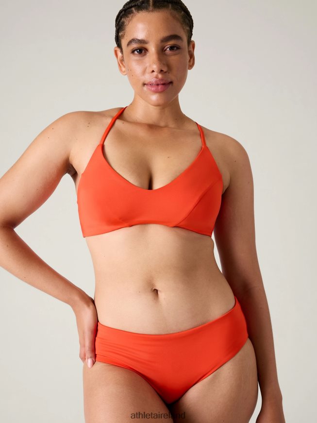 Swimwearwear Athleta Triangle Bikini Top A-C Poppy Women TB826Z812