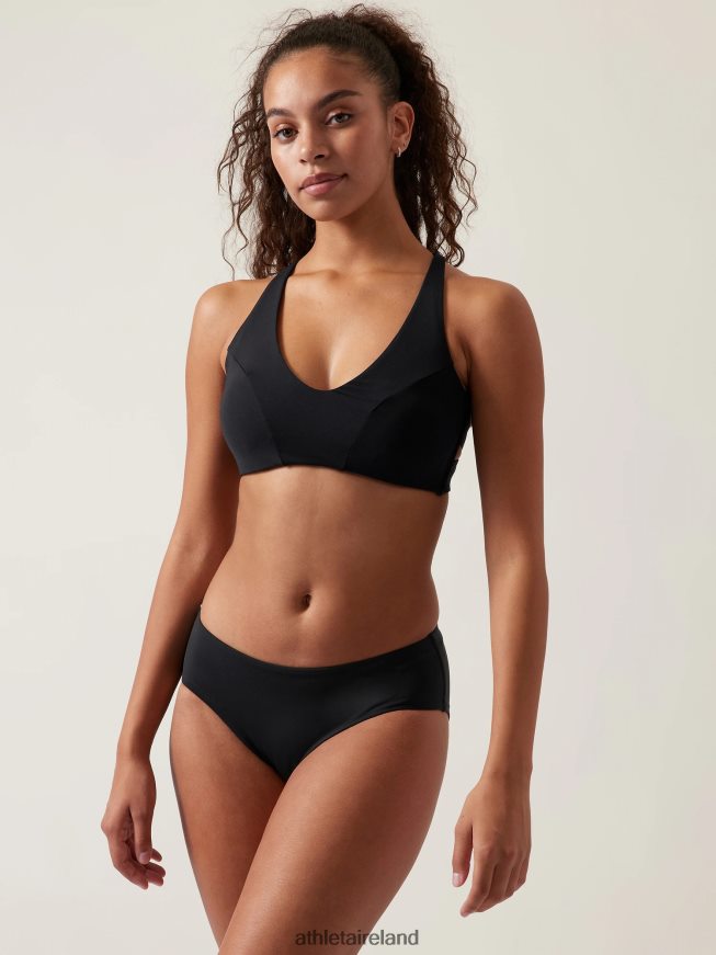 Swimwearwear Athleta Triangle Bikini Top D-DD Black Women TB826Z944