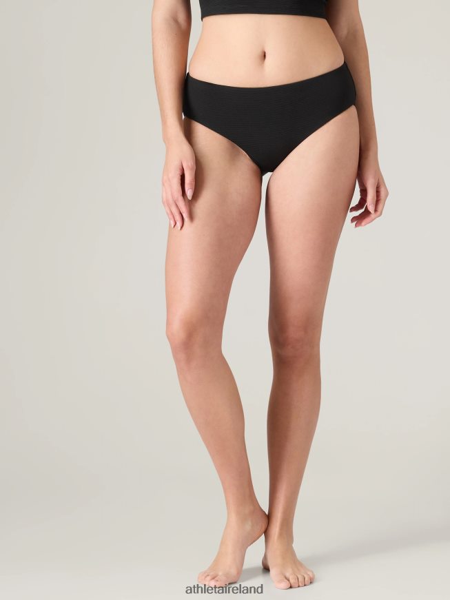 Swimwearwear Athleta Clean Full Swim Bottom Black Pique Women TB826Z917