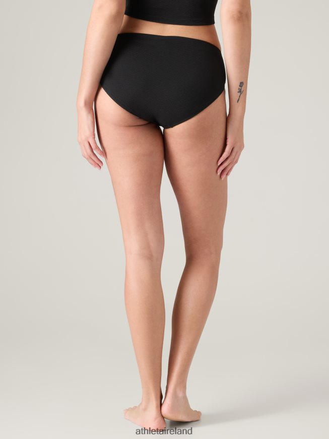 Swimwearwear Athleta Clean Full Swim Bottom Black Pique Women TB826Z917