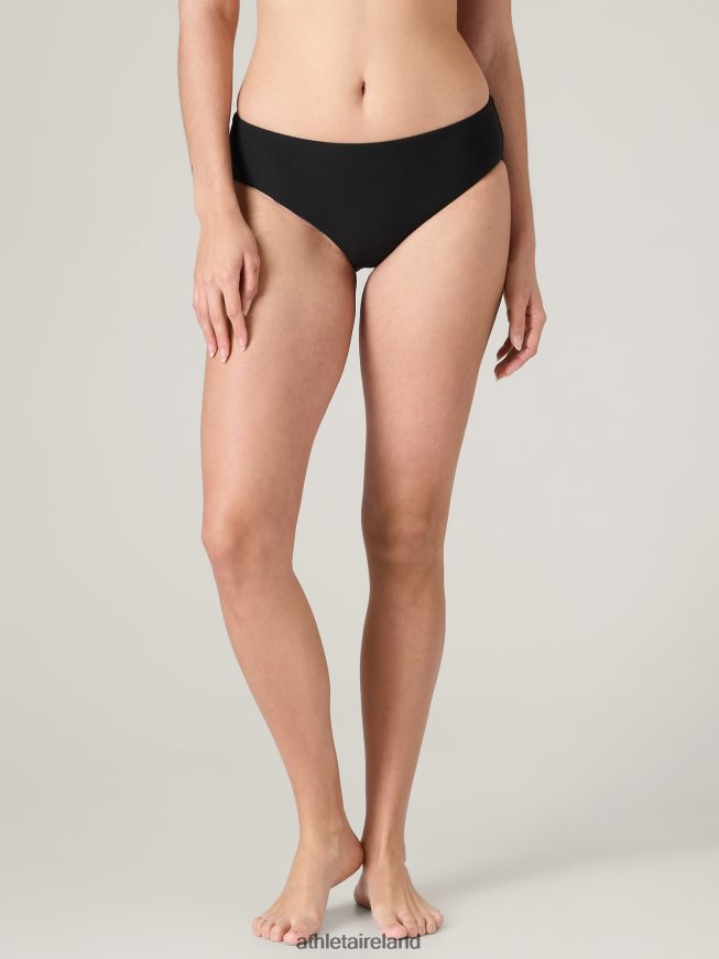 Swimwearwear Athleta Clean Full Swim Bottom Black Rib Women TB826Z882