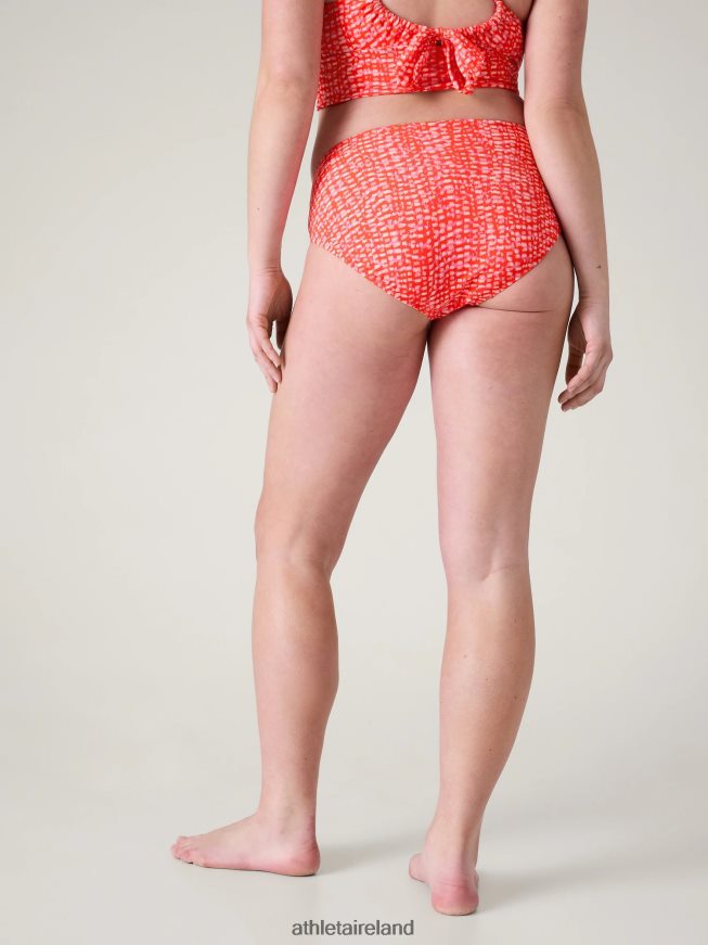 Swimwearwear Athleta Clean Full Swim Bottom Hudson Red Women TB826Z870