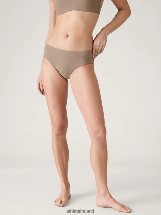 Swimwearwear Athleta Clean Full Swim Bottom Pyrite Rib Women TB826Z824