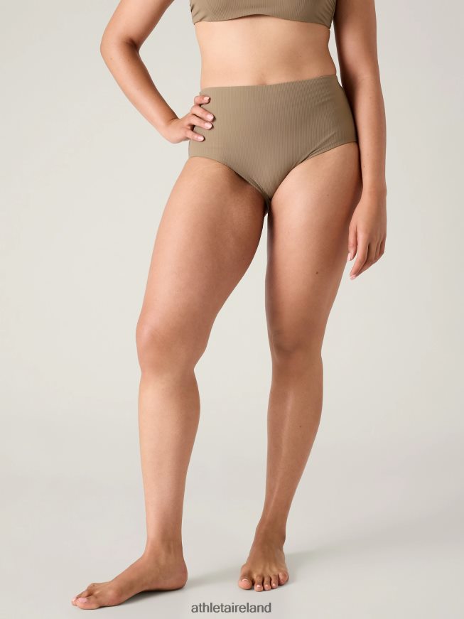 Swimwearwear Athleta Clean Full Swim Bottom Pyrite Rib Women TB826Z824