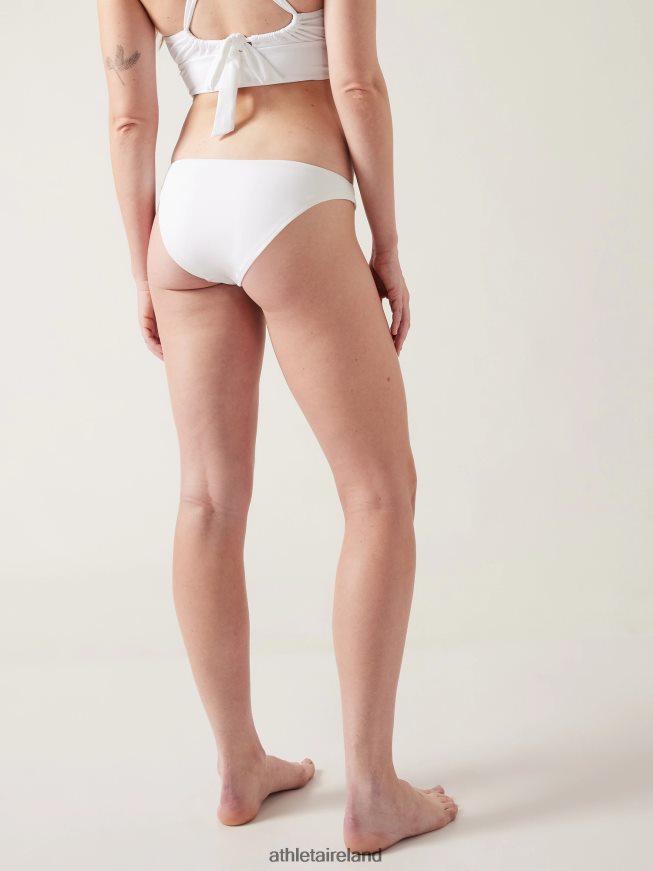 Swimwearwear Athleta Clean Medium Swim Bottom White Women TB826Z913