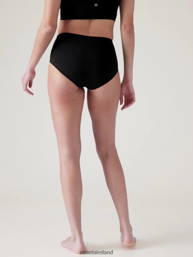 Swimwearwear Athleta High Waist Swim Bottom Black Women TB826Z805