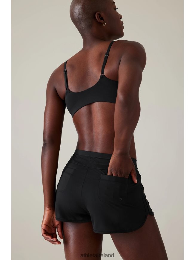 Swimwearwear Athleta Surge Swim Short Black Women TB826Z807