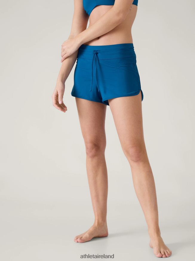 Swimwearwear Athleta Surge Swim Short Dark Lapis Blue Women TB826Z860