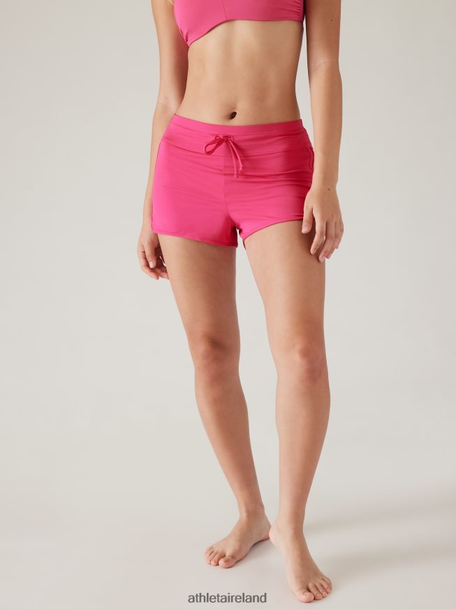 Swimwearwear Athleta Surge Swim Short Tulip Pink Women TB826Z841