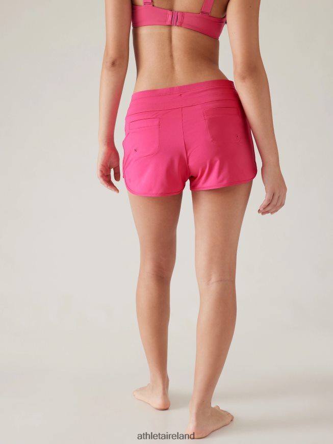 Swimwearwear Athleta Surge Swim Short Tulip Pink Women TB826Z841