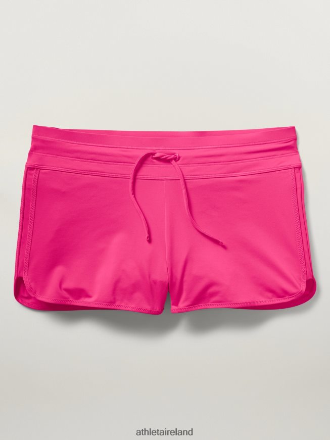 Swimwearwear Athleta Surge Swim Short Tulip Pink Women TB826Z841