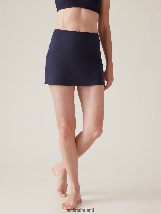 Swimwearwear Athleta Tidal Swim Skirt Dress Blue Women TB826Z874