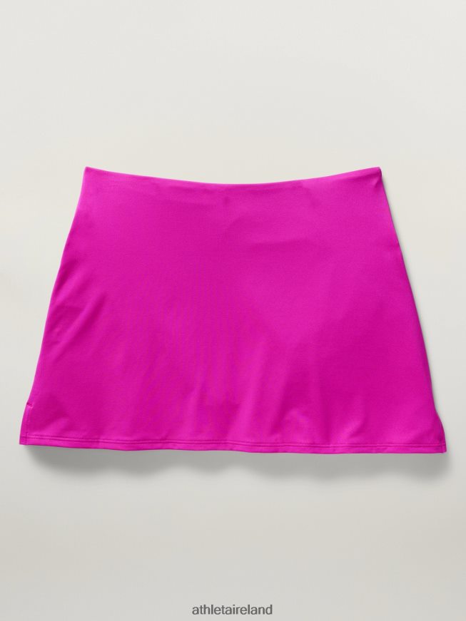 Swimwearwear Athleta Tidal Swim Skirt Electric Fuchsia Women TB826Z891