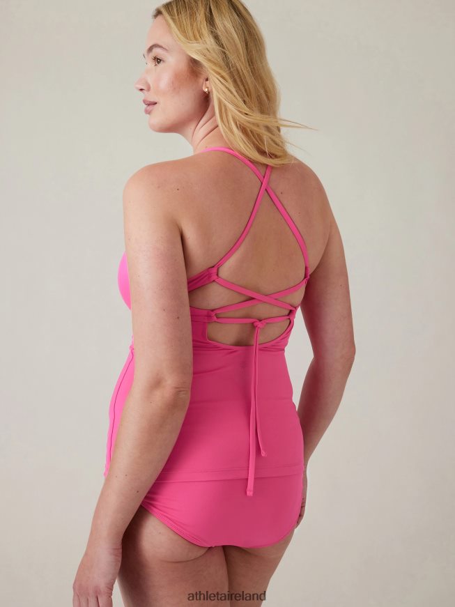 Swimwearwear Athleta Triangle Tankini A-C Tulip Pink Women TB826Z928