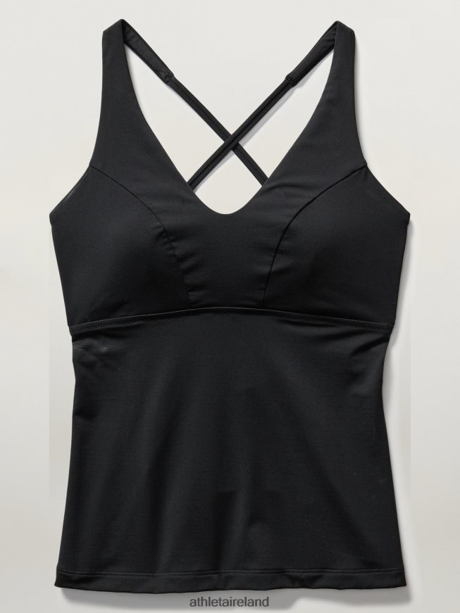 Swimwearwear Athleta Triangle Tankini D-DD Black Women TB826Z947